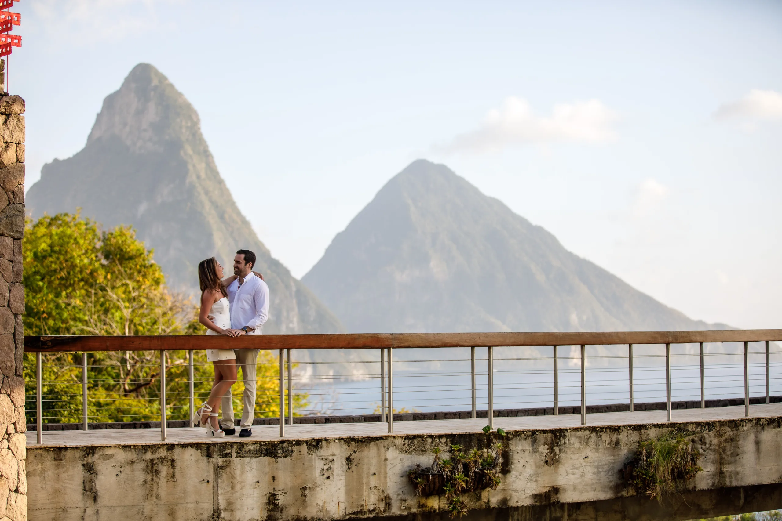 Proposal in St. Lucia