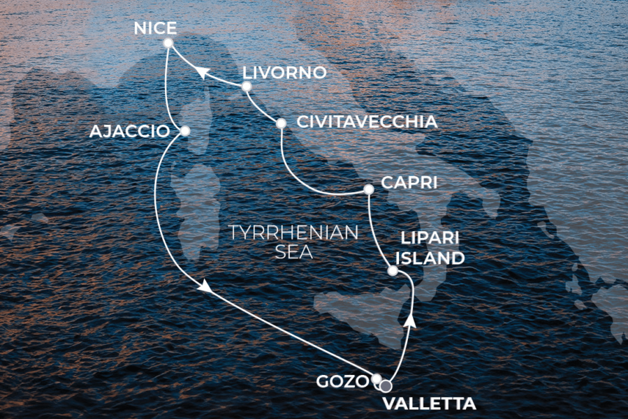 atlas culinary cruise map