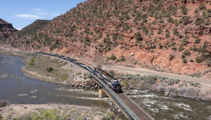 Rockies to red rocks train tour