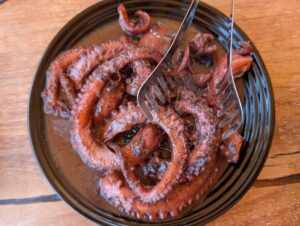 fresh octopus