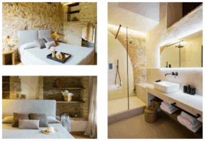 Vakay Tuscan villa rooms