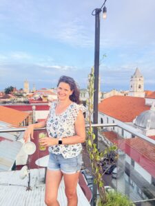 Rooftop bar in Casco Viejo, Panama City
