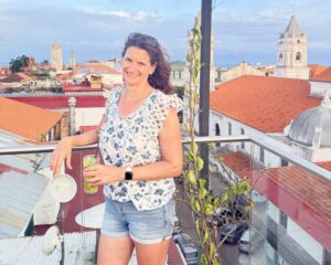 Rooftop bar in Casco Viejo, Panama City