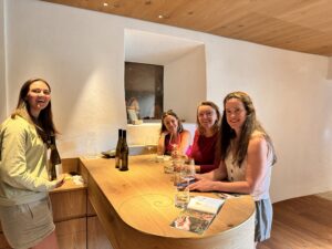 Wine tasting in Brixen, the Italian Alps